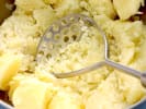 Cooking Class - First Class Culinary Fare in Baltimore: mashing potatoes