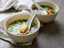 Cooking Class - The Essential Flavors of Japan: miso soup with tofu and spring onions