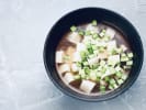Online Cooking Class - Maki Sushi Rolls and Miso Soup: miso soup with wakame