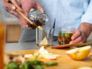 Online Mixology Class - Getting Into the Festive Spirit: mixing cocktail