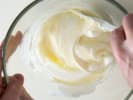 Cooking Class - Down to Earth Vegetarian: mixing souffle batter