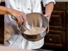 Cooking Class - Bake Italian Cookie Classics: Gluten-Free & Dairy-Free in Boston Proper: mixing the flour
