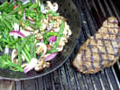 Cooking Class - Mountaintop Grilling in South Bay & Peninsula: Grilling lamb and asparagus