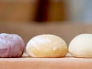 Cooking Class - Sushi Made Gluten Free: mochi with red bean paste