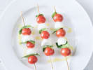 Cooking Class - Kids' Colorful Italian Creations: mozarella tomato basil skewers