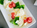 Cooking Class - The Basics of Cheesemaking in Carlsbad & Oceanside: mozzarella with tomatoes and basil