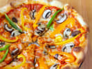 Cooking Class - Basics of Stone-Fired Pizza: mushroom and pepper pizza