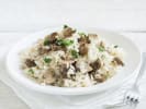 mushroom risotto
