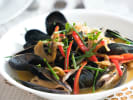 Cooking Class - Stunning Seafood Spread: mussels in coconut broth