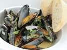 Cooking Class - Coastal Italian Favorites: mussels with bread