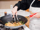 Cooking Class - Lunar New Year Festival in South Bay & Peninsula: noodles in a wok