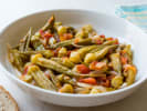 Cooking Class - Vegan-Style NOLA Feast: okra and tomatoes