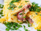 Cooking Class - A Suite of French Classics in Minneapolis: omelette with cheese up close