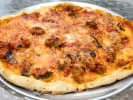Online Cooking Class - Homemade Gluten-Free Pizza: gluten free pizza with meat