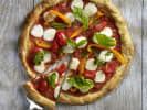Online Cooking Class - Homemade Gluten-Free Pizza: gluten free pizza with peppers