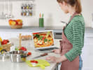 Online Cooking Class - Art of Thai Kitchen: Tom Yum and Panang Curry: online cooking class participant making Thai soup