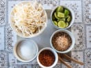 Cooking Class - Thai Exploration - Date Night in Northern Virginia: pad thai ingredients