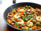 Cooking Class - Spanish Tapas and Paella: paella with seafood, chicken and olives