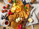 Cooking Class - Pajamas and Pancakes Brunch: pancake charcuterie board