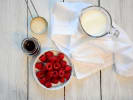 Cooking Class - An Italian Tasting in South Bay & Peninsula: panna cotta ingredients