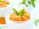 Cooking Class - Gourmet Pizza From Scratch: panna cotta with apricot coulis and mint