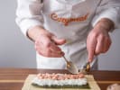 Cooking Class - Customary Sushi Restaurant Menu: paolo making spicy tuna roll