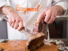 Cooking Class - Classic Tuscan Farm Fare: paolo slicing bistecca fiorentina