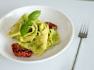 Cooking Class - Pasta Making Class in South Bay Los Angeles: pappardelle pasta with pesto