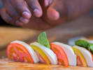 Cooking Class - Crafting Authentic Pizza in Brooklyn: making Caprese salad
