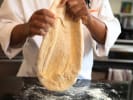 Cooking Class - Crafting the Ultimate Pizza in Queens: kneading pizza dough