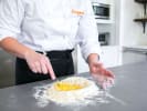 Team Building Cooking Class - Italian Mystery Ingredient Pasta Showdown in Austin: pasta making with flour and eggs