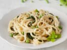 Cooking Class - Tuscan Grill - Date Night in Dallas: pasta tagliatelle with peas