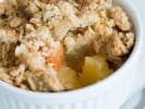 Cooking Class - Vegan Classics: peach and apple crisp