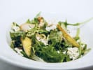 Cooking Class - Elevated Date Night Dinner: pear and arugula salad with gorgonzola