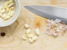 Online Cooking Class - Chicken Masala From Scratch: peeled garlic