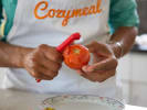 Cooking Class - Classics of India in San Francisco: peeling a tomato