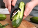 Cooking Class - Comforting Korean Kitchen Secrets: peeling cucumber