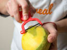 Cooking Class - Spanish Paella & Tapa Night in Downtown Chicago: peeling mango