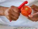 Cooking Class - Traditional Spanish Tapas: peeling tomatoes