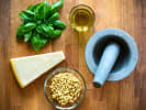 Online Pizza Making Class - New York-Style Pizzas: pesto ingredients