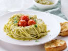 Date Night Cooking Class - Make Pasta With Your Honey in South Bay Los Angeles: pesto pasta with cherry tomatoes