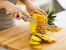 Cooking Class - Make Studio Ghibli Inspired Dishes: pineapple cutting
