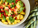 Cooking Class - Tropical Feast in Manhattan: pineapple salsa