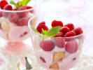 Cooking Class - Barbie-Inspired Pink Menu: pink raspberry parfaits