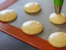 Cooking Class - Fantastic Floral Macarons in South Bay & Peninsula: piping batter