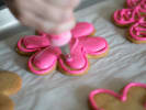 Cooking Class - Dessert Treats: Cookies, Gluten-Free Cupcakes and Shakes in Huntington Beach: piping cookies