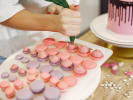 Cooking Class - Artistry of French Macarons & Five Fillings in Cambridge: piping macarons