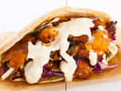 Private Chef - Taste the Mediterranean by the Pool: pitta with chicken shawarma