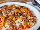 Cooking Class - Handmade Pizza Basics: pizza with meat and peppers