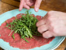 Cooking Class - New Takes on Classic Italian: plating carpaccio
